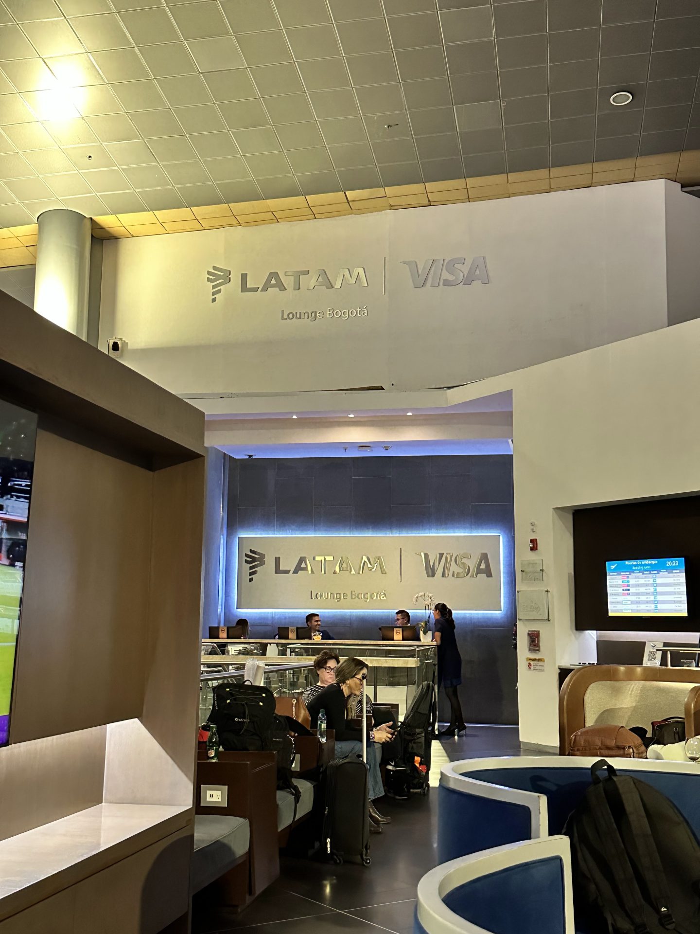 LATAM Sala VIP Lounge Bogota